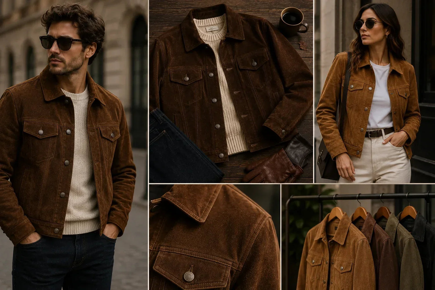 Suede Jacket Banner