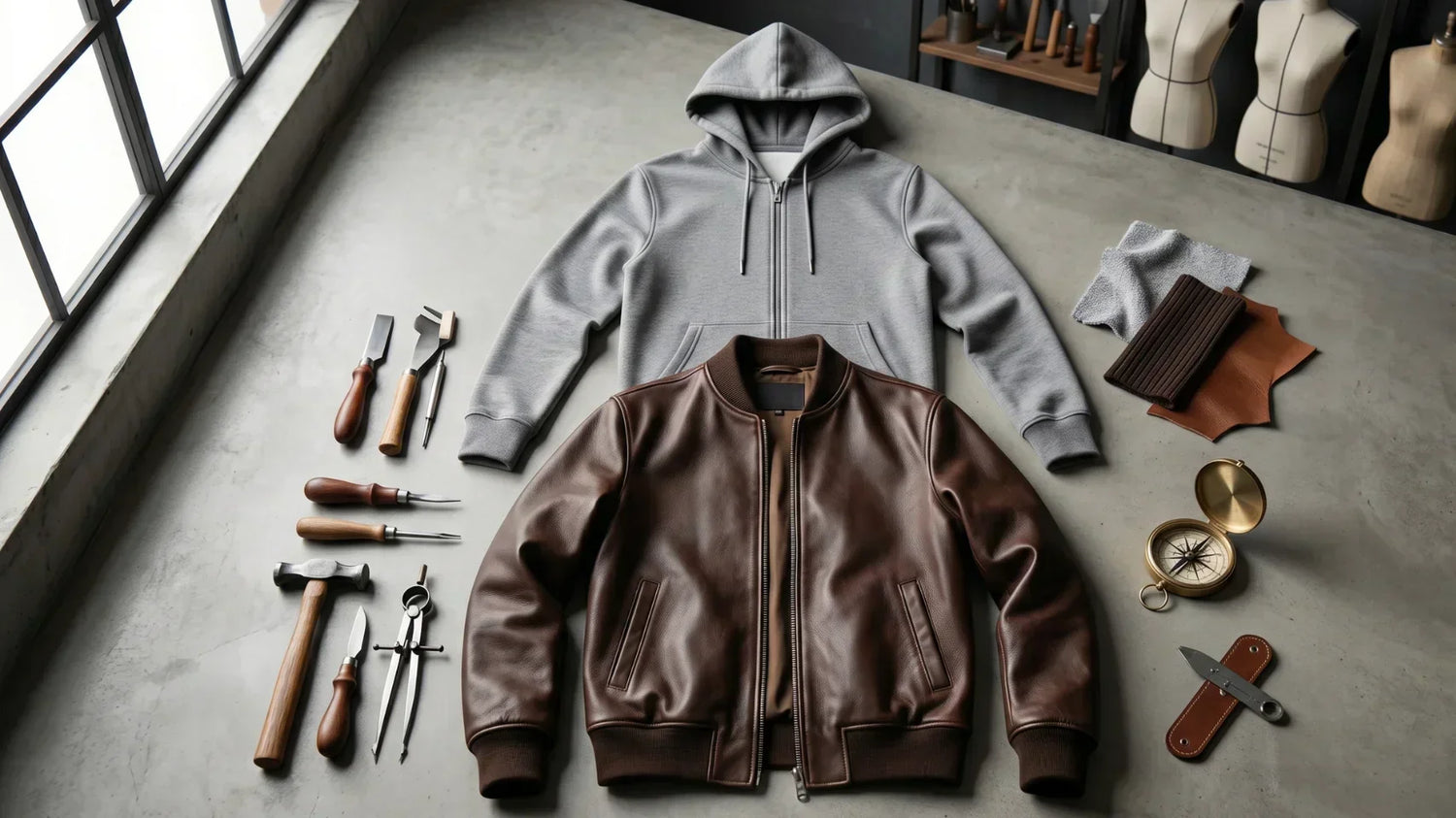 The Cleanest Way To Style A Bomber Jacket With A Hoodie