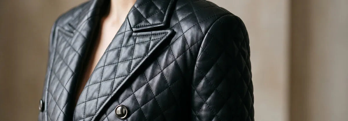 Läderblazer för Damer